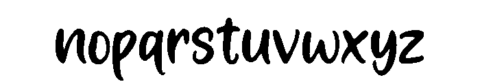 Ember_Wren Font LOWERCASE