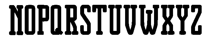 Emblem Jersey Regular Font LOWERCASE