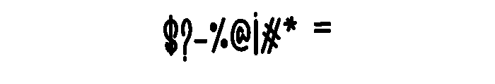 Embriodery1 Font OTHER CHARS