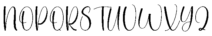 Embroidery Classic Font UPPERCASE