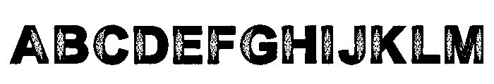 Embroidery Regular Font UPPERCASE