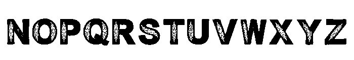 Embroidery Regular Font UPPERCASE