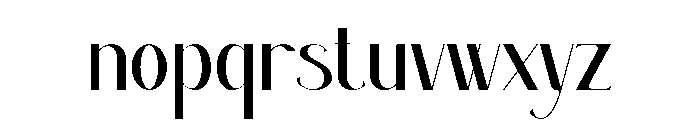 Emellda Font LOWERCASE
