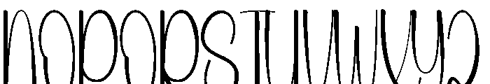 Emeralad Font UPPERCASE