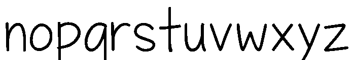 Emerald_Lily Font LOWERCASE