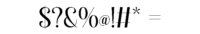 Emerale Font OTHER CHARS