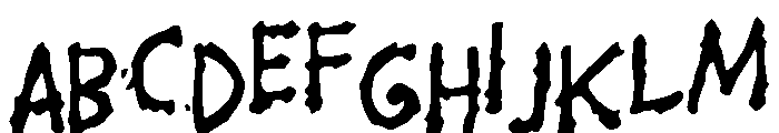 Emery Font UPPERCASE