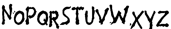 Emery Font UPPERCASE