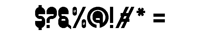 Emigona Font OTHER CHARS