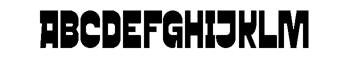 Emigona Font UPPERCASE