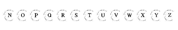 Emilia Butterfly Font LOWERCASE