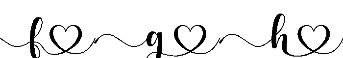 Emily Joseph Font - Heart FONT
