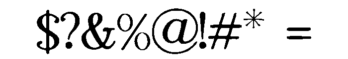 Emin Font OTHER CHARS