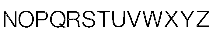 Emina Regular Font UPPERCASE