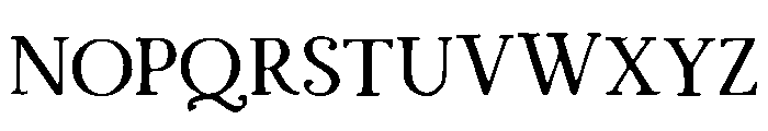 Emin Font LOWERCASE