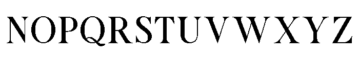 Eminara Regular Font UPPERCASE