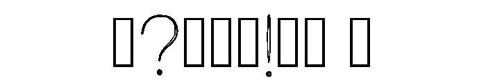Emine Regular Font OTHER CHARS