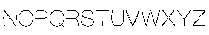 Emine Regular Font LOWERCASE