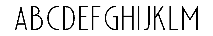 Emoritz-Light Font UPPERCASE
