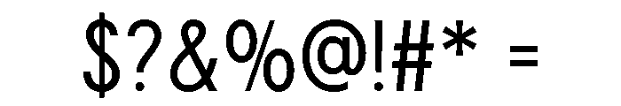 Emoritz-Medium Font OTHER CHARS