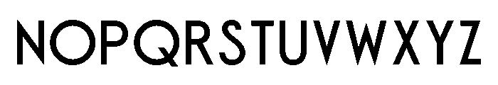 Emoritz-Medium Font LOWERCASE