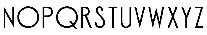 Emoritz-Regular Font UPPERCASE