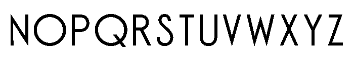 Emoritz-Regular Font LOWERCASE
