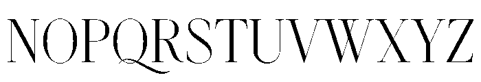 Emotive Type Headline Font LOWERCASE