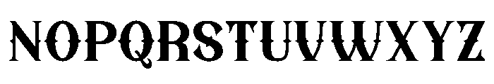 Empty Hands Font LOWERCASE