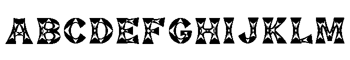 Emric Regular Font UPPERCASE