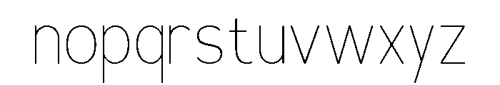 Emsen Regular Font LOWERCASE