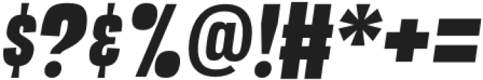 EMINOR Extra Bold Italic otf (700) Font OTHER CHARS