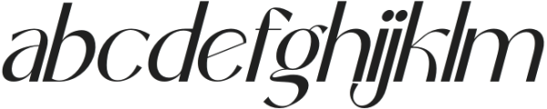 EMOTIONAL FREEDOM ITALIC otf (400) FONT