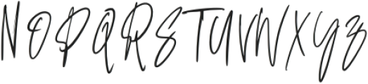 Emague Signature Regular otf (400) Font UPPERCASE