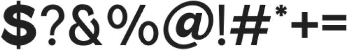 Emak Bold otf (700) Font OTHER CHARS