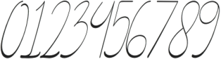 Emalina Italic otf (400) Font OTHER CHARS