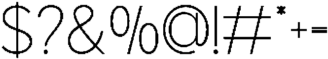 Emarys Regular otf (400) Font OTHER CHARS