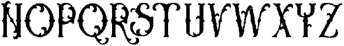 Embera Regular otf (400) Font UPPERCASE