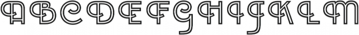 Emblema Inline 1 Extraswash otf (400) Font UPPERCASE