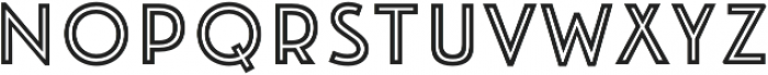 Emblema Inline 1 Swash otf (400) Font LOWERCASE