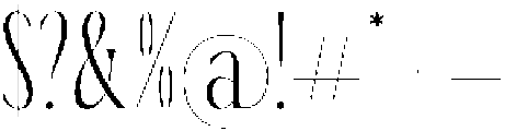 Emblora otf (400) Font OTHER CHARS