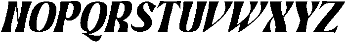 Embrace Kierdy Italic otf (400) Font UPPERCASE