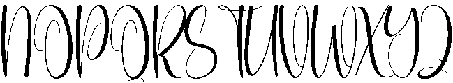 Embroidery Regular otf (400) Font UPPERCASE