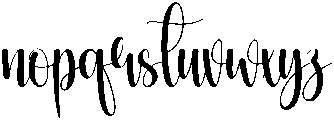 Embroidery Regular otf (400) Font LOWERCASE