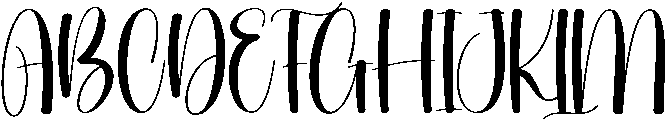 Embroidery Regular otf (400) Font UPPERCASE
