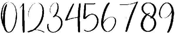 Embroidery Regular otf (400) Font OTHER CHARS