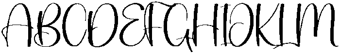 Embroidery Regular otf (400) Font UPPERCASE