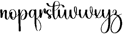 Embroidery Regular otf (400) Font LOWERCASE