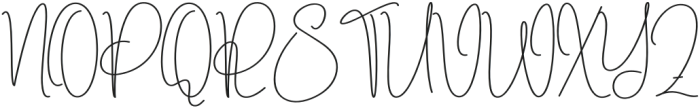 Embroidery Signature Regular otf (400) Font UPPERCASE