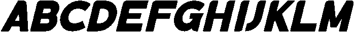 Emchosy Italic otf (400) Font UPPERCASE